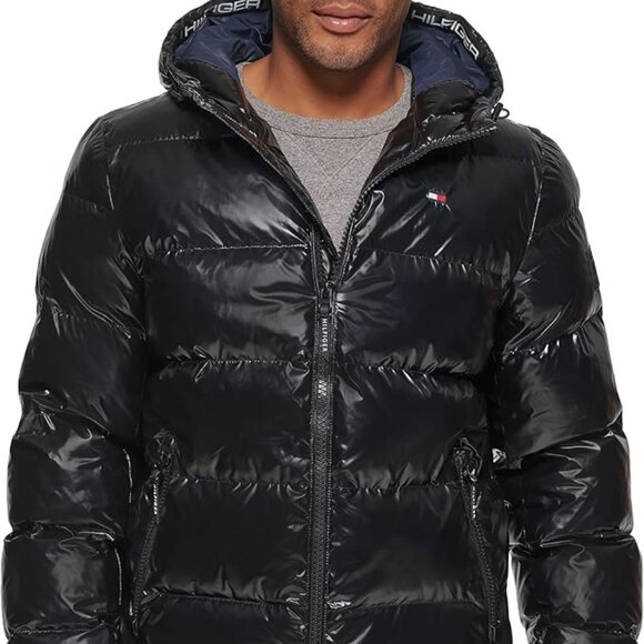Worn only once! Men's Tommy Hilfiger Puffer Jacket - Picture 1 of 6